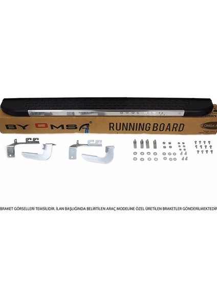 Peugeot 3008 (2016+) - Yan Basamak - Nevada Krom fırsatları