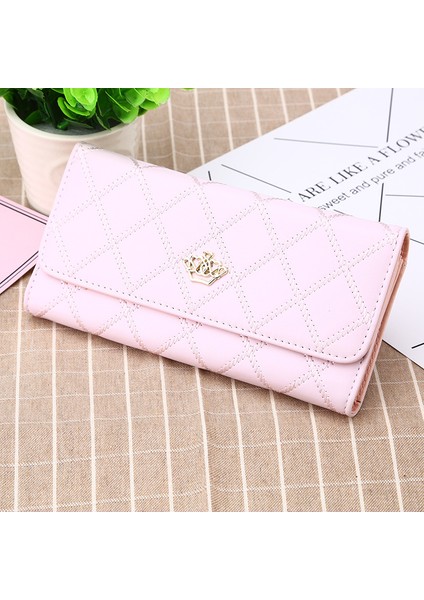 Moda Debriyaj Fermuarlı Taç Madeni Para Cüzdanı (Yurt Dışından)