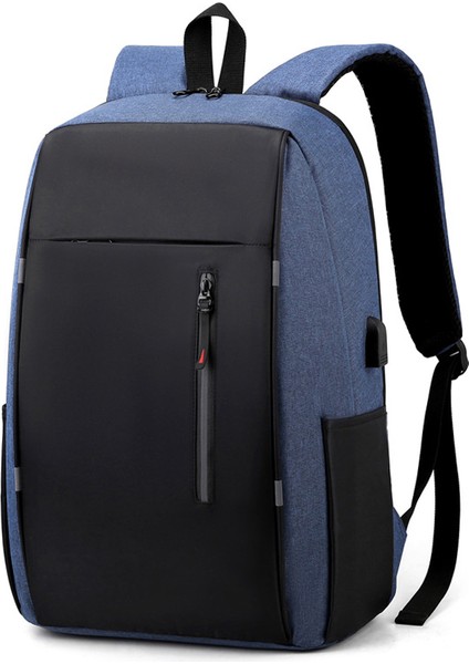 Laptop Çantası Çok Fonksiyonlu Usb Büyük Kapasiteli Sırt Çantası (Yurt Dışından)