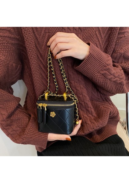 Ins Mini Eşkenar Dörtgen Zincir Küçük Çanta Kadın Yeni Sonbahar Moda Tek Omuz Messenger Küçük Kare Çanta Kutu Çanta (Yurt Dışından) fırsatları