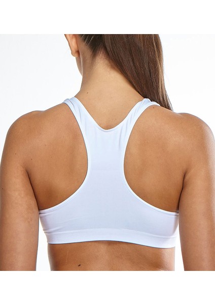 Kadın Dikişsiz Pedli Sporcu Toparlayıcı Beyaz Büstiyer Südyen EDY125 modelleri