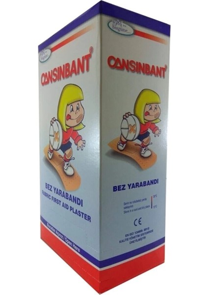 Cansınbant Yara Bandı Bez Bant- 300 Adet modelleri