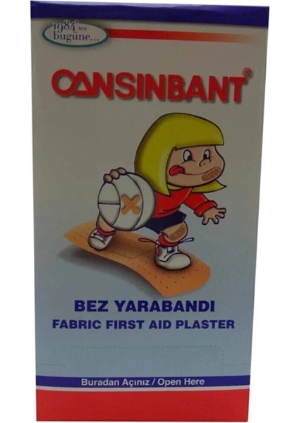 Cansınbant Yara Bandı Bez Bant- 300 Adet fırsatları
