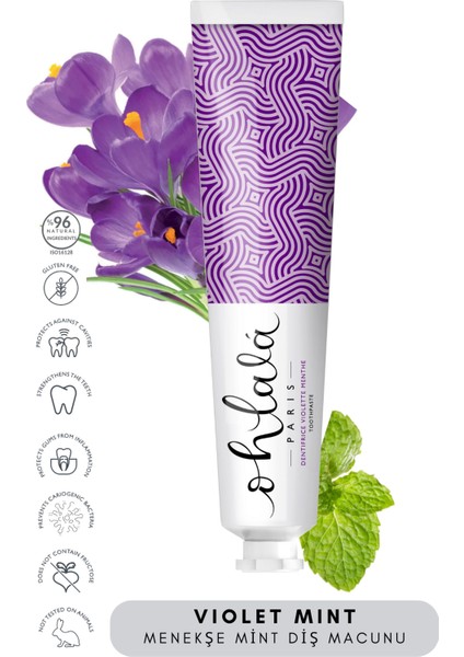 Violet Mint Menekşe - NaneDiş Macunu 75 ml