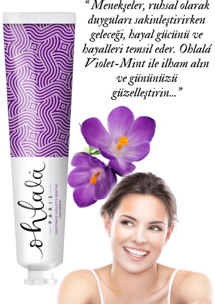 Violet Mint Menekşe - NaneDiş Macunu 75 ml