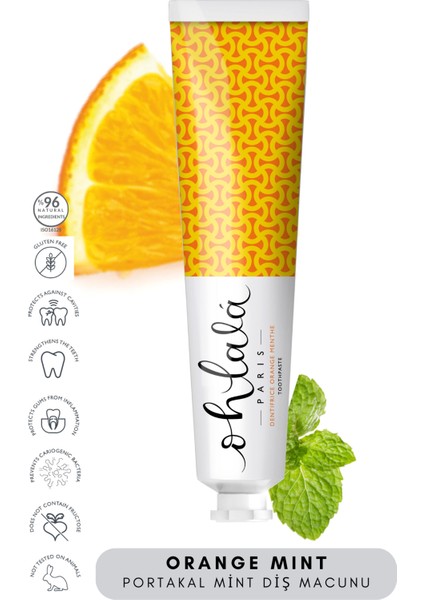 Orange Mint Portakal - Nane Diş Macunu 75 ml