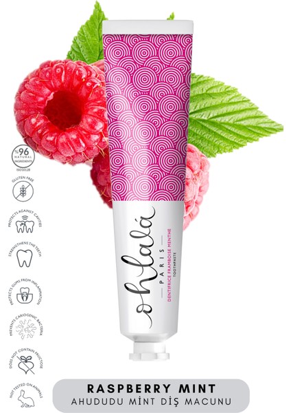 Raspberry Mint Ahududu - Nane Diş Macunu 75 ml