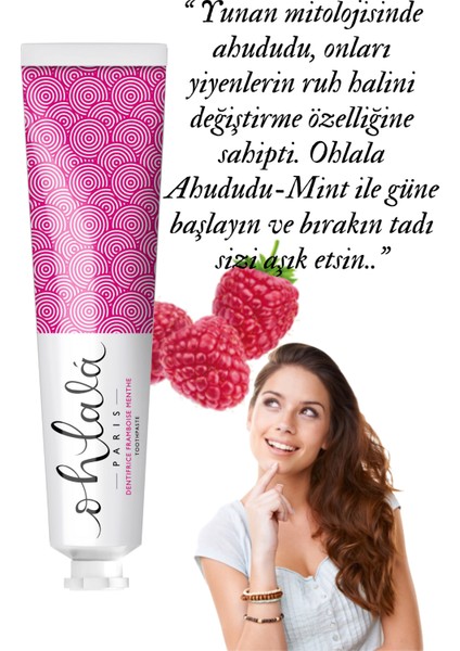 Raspberry Mint Ahududu - Nane Diş Macunu 75 ml