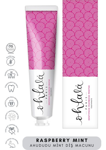Raspberry Mint Ahududu - Nane Diş Macunu 75 ml