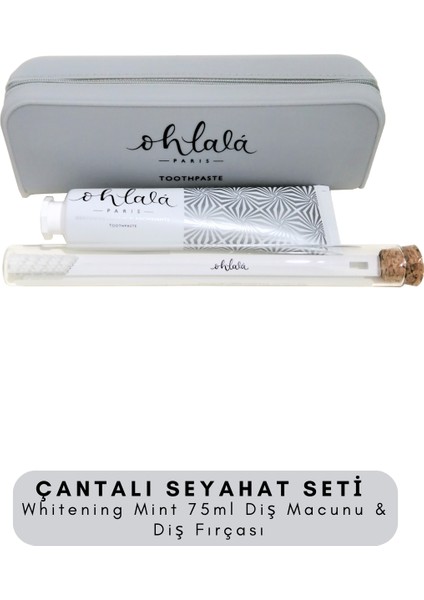 Whitening 75 ml + Dental Luxe Diş Fırçası Premium Seyahat Seti modelleri