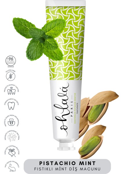 Pistachio Mint Antep Fıstığı - NaneDiş Macunu 75 ml