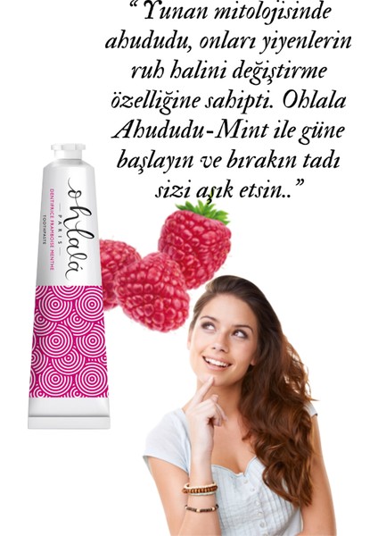 Raspberry Mint Ahududu - Nane Diş Macunu 15 ml