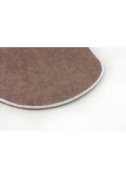 Anatolia 2'li Krem 80X140 + 50X70 cm Büyük Ebat Banyo Paspası Seti Kaymaz Tabanlı Klozet Takımı