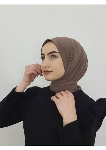 Cıtcıtlı Hazır Eşarp Şal Hijap Vizon Renk fiyatları