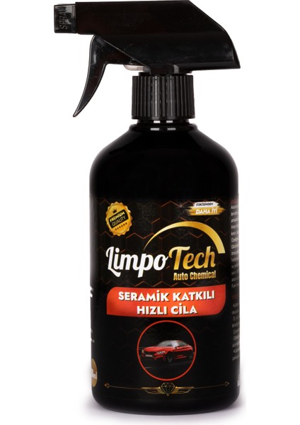 Limpo Tech Çok Amaçlı Temizleyici Oto Bakım Temizlik Seti Lastik Tampon ve Torpido Parlatıcı 3 Lü Set