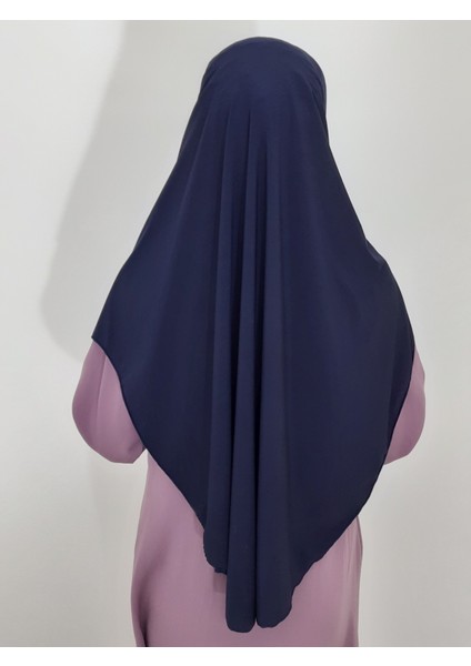 Namaz Örtüsü Hazır Büyük Esarp Malezya Modeli Khimar Tek Parca Hac ve Umre Icin Uygundur Lacivert indirimleri