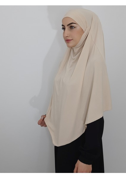 Hazır Sufle Baglamalı Pratık Esarp Khimar Ten Renk