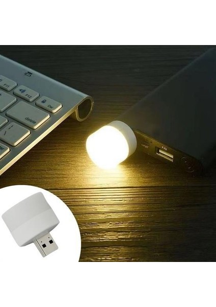 Mini Boy USB Aydınlatma LED Göz Korumalı Okuma Işığı Mini LED Kolay Kullanılabilir USB Gece Lambası