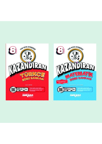 8.Sınıf Güçlendiren ve Kazandıran Türkçe + Matematik Soru Bankası
