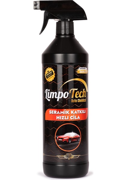 Limpo Tech Seramik Katkılı Hızlı Cila, Oto Cila, Seramik Cila 1000ML