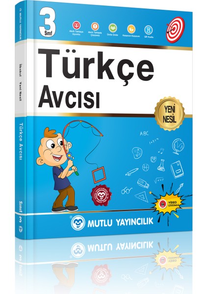 3. Sınıf Avcı Serisi Türkçe ve Matematik Avcısı Seti Mutlu Yayınları