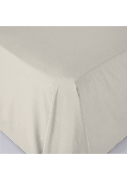 Tek Kişilik Çarşaf 180X260 cm Ekru