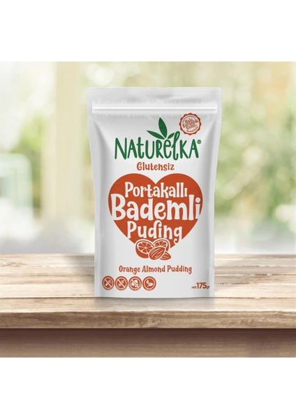 Portakallı Bademli Puding 175 gr