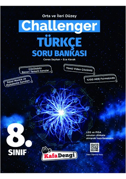 8.Sınıf Challenger Matematik ve Türkçe Soru Bankası Seti