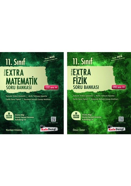 11.Sınıf Extra Matematik + Fizik Soru Bankası Seti fiyatları