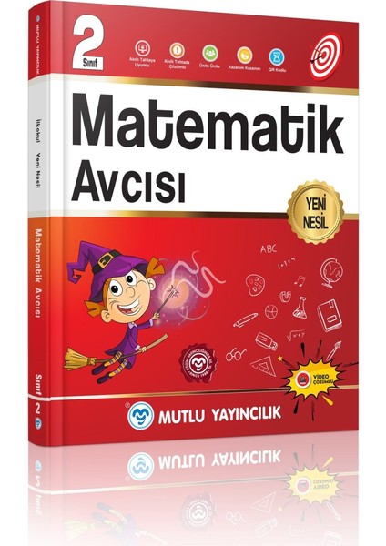 2. Sınıf Avcı Serisi Türkçe ve Matematik Avcısı Seti Mutlu Yayınları