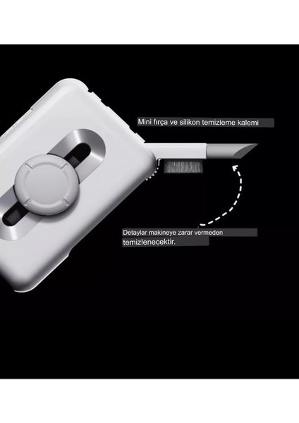 6 In 1 Bilgisayar Laptop, Tablet, Klavye, Kulaklık Airpods Çok Işlevli Temizleme Seti Office