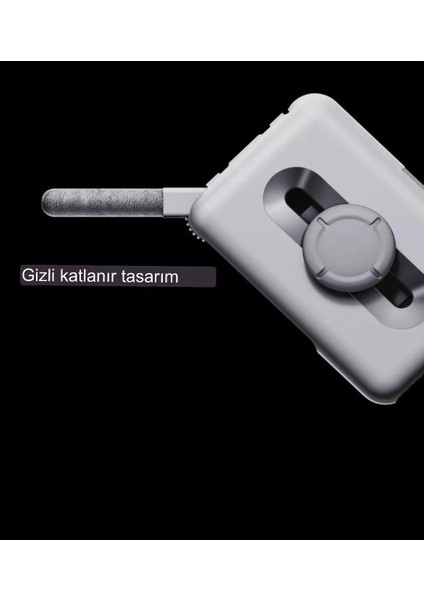 6 In 1 Bilgisayar Laptop, Tablet, Klavye, Kulaklık Airpods Çok Işlevli Temizleme Seti Office