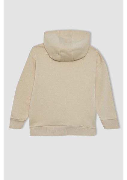 Erkek Çocuk NBA Los Angeles Lakers Oversize Fit Kapüşonlu Sweatshirt A5530A823WN modelleri