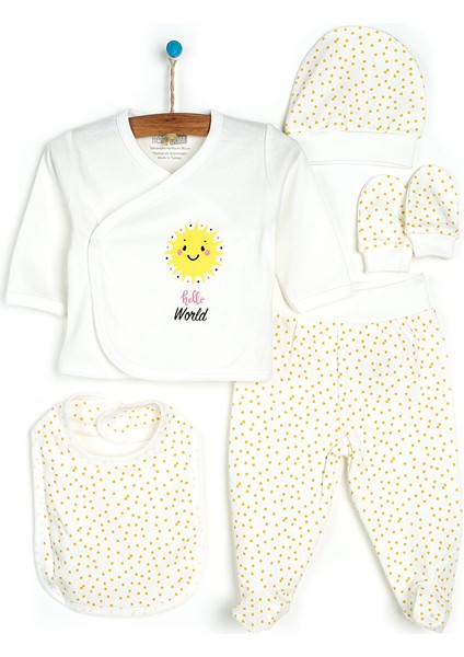 Hello Baby Hellobaby Yenidoğan Bebek Sunshine 5li Askılı Hastane Çıkışı Unisex