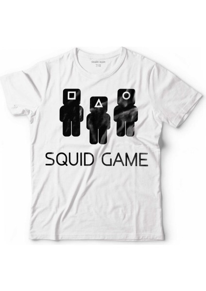 Squıd Game Red Green Lıght Kırmızı Yeşil Işık Çocuk Tişört