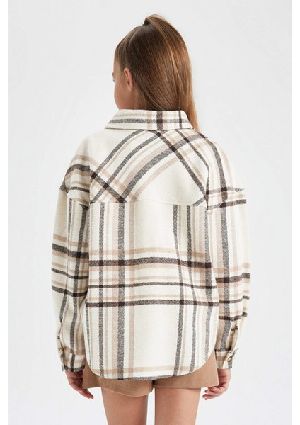 Kız Çocuk Uzun Kollu Gömlek B1912A823AU indirimleri