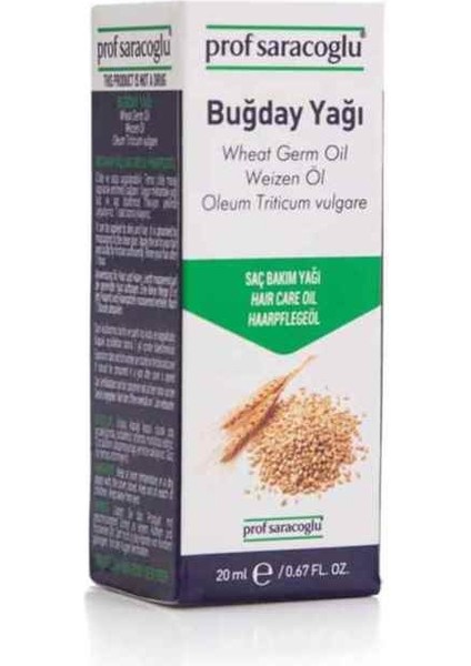 Soğuk Sıkım Buğday Yağı 20 ml