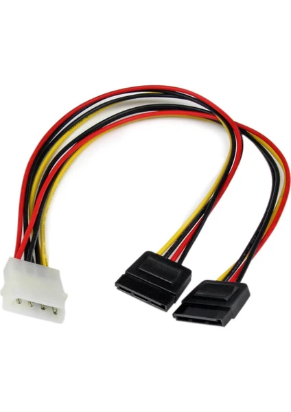 Molex To 2x Sata Power Kablo