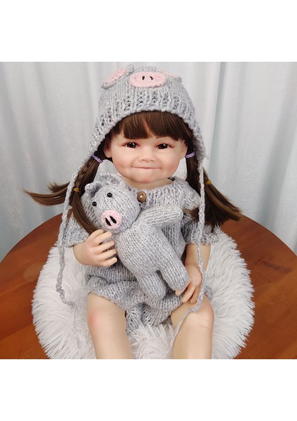 Reborn Bebek Refakatçi Kız Oyuncak Bebek Giydir (Yurt Dışından)