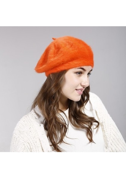 Çocuk Ilkbahar ve Sonbahar Erkek Bebek Ressam Şapkası Yün Şapka Kış (Yurt Dışından)