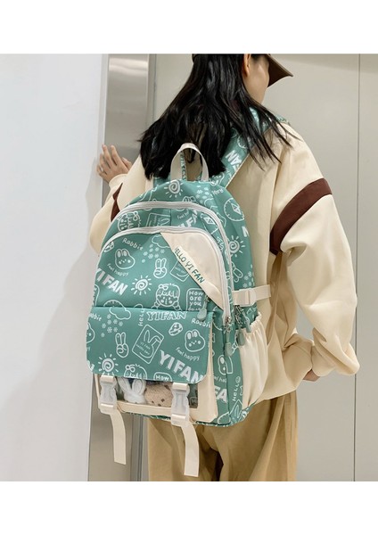 Sevimli Graffiti Sırt Çantası (Yurt Dışından) modelleri