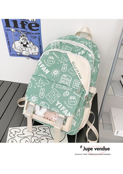 Sevimli Graffiti Sırt Çantası (Yurt Dışından) indirimleri