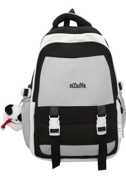 Blok Renkli Okul Çantası (Yurt Dışından)