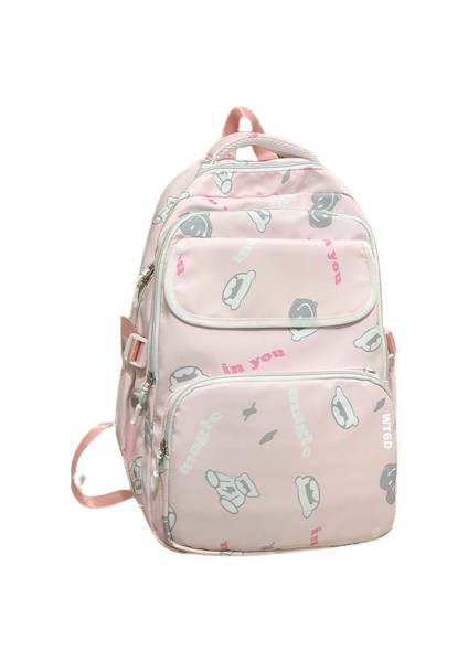 Ortaokul Öğrencisi/lise/kolej Öğrencisi Grafiti Sırt Çantası (Yurt Dışından)