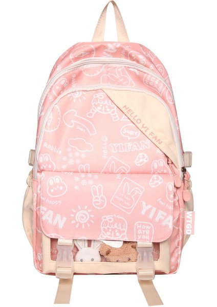 Sevimli Graffiti Sırt Çantası (Yurt Dışından)