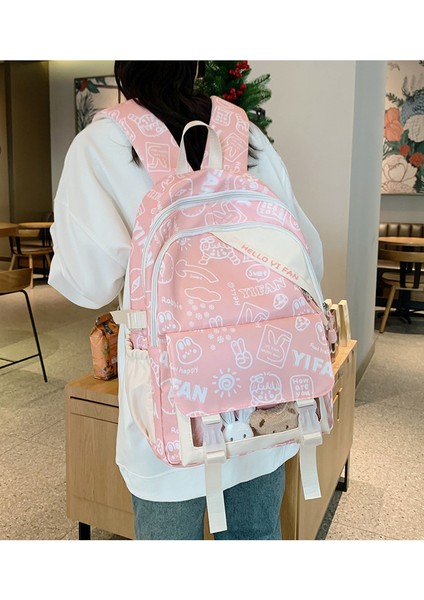 Sevimli Graffiti Sırt Çantası (Yurt Dışından) fırsatları