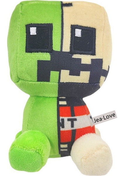 Jea·love 20CM Minecraft Sarmaşık Peluş Oyuncak (Yurt Dışından)