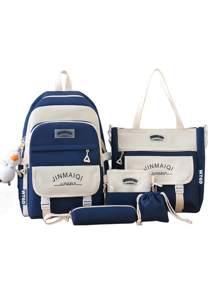 5 Parçalı Büyük Kapasiteli Sırt Çantası (Yurt Dışından)