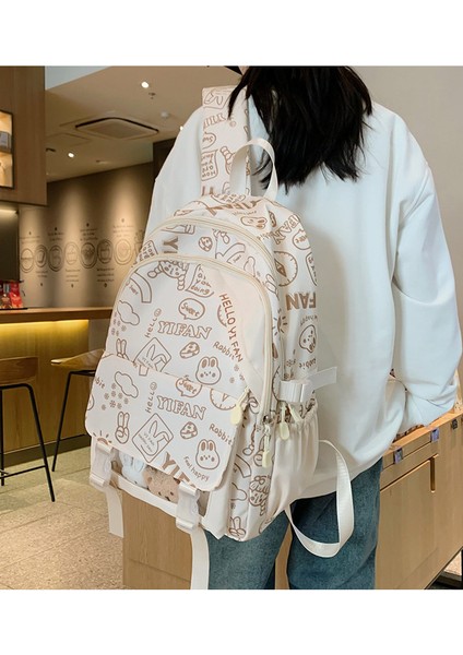 Sevimli Graffiti Sırt Çantası (Yurt Dışından) fırsatları