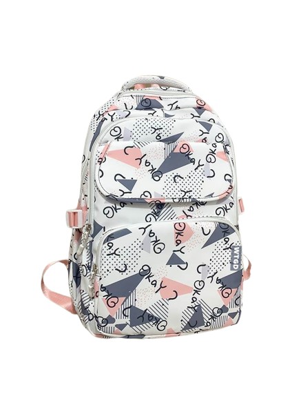 Ortaokul Öğrencisi/lise/kolej Öğrencisi Grafiti Sırt Çantası (Yurt Dışından)